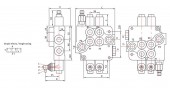 DISTRIBUITOR ELECTRIC 12V MONOBLOC 3DE BSP 3/8” 50 L/MIN