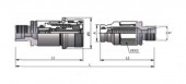 CUPLA RAPIDA DNP FF DN06/400BAR FE M16X1,5-10L M+T