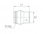 DOP CU O-RING 6L