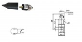PRESOSTAT MONOCONTACT REGLABIL NORMAL DESCHIS 10-100 BAR IP54
