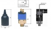PRESOSTAT MONOCONTACT REGLABIL NORMAL INCHIS 1-12 BARI IP54 seria K4